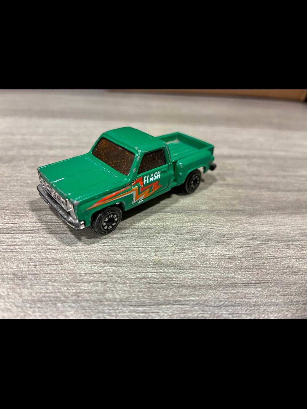Vintage 1973-80 Chevy Stepside Pickup Truck Flash 2.75" Diecast Scale Model
